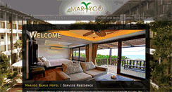 Desktop Screenshot of maryoosamuihotel.com